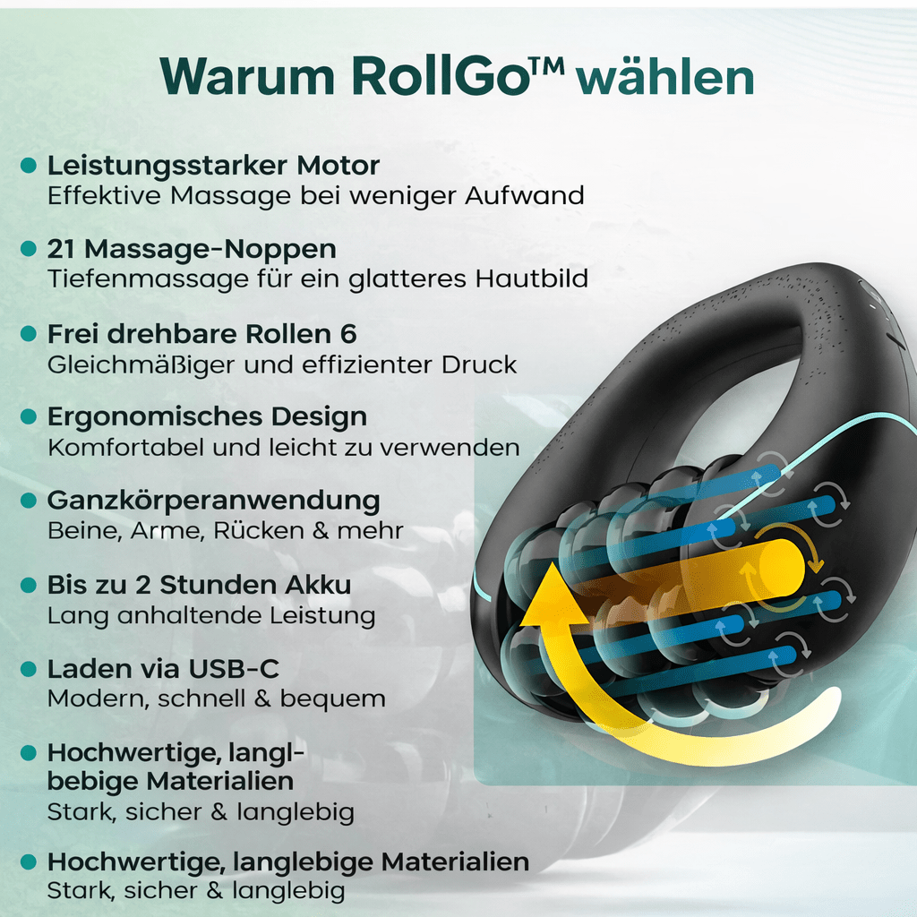 RollGo™ - Professionelles Massagegerät - Varelax™