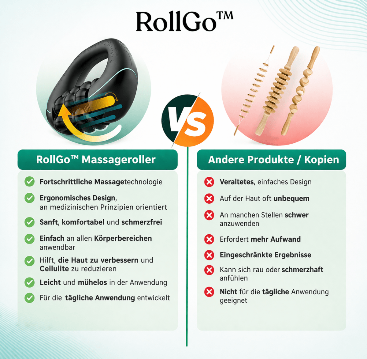 RollGo™ - Professionelles Massagegerät - Varelax™